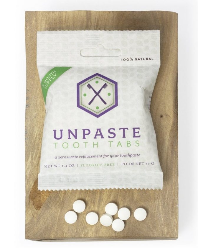 Zero Waste Toothpaste Tablets from Unpaste