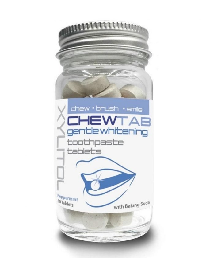 Zero Waste Whitening Toothpaste Tablets from Chewtab