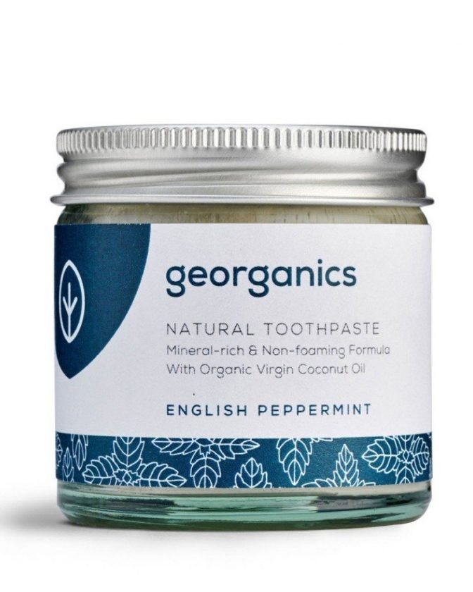 Zero Waste and Plastic Free Toothpaste from Georganics