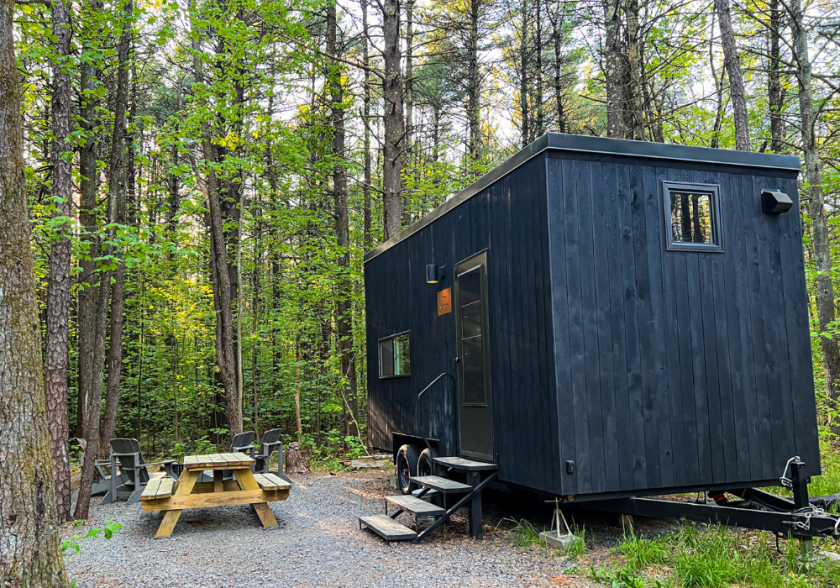 Getaway eco cabin surrounded by trees in Catskills, New York