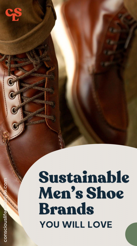 15 Best Sustainable Men's Shoe Brands - Conscious Life and Style